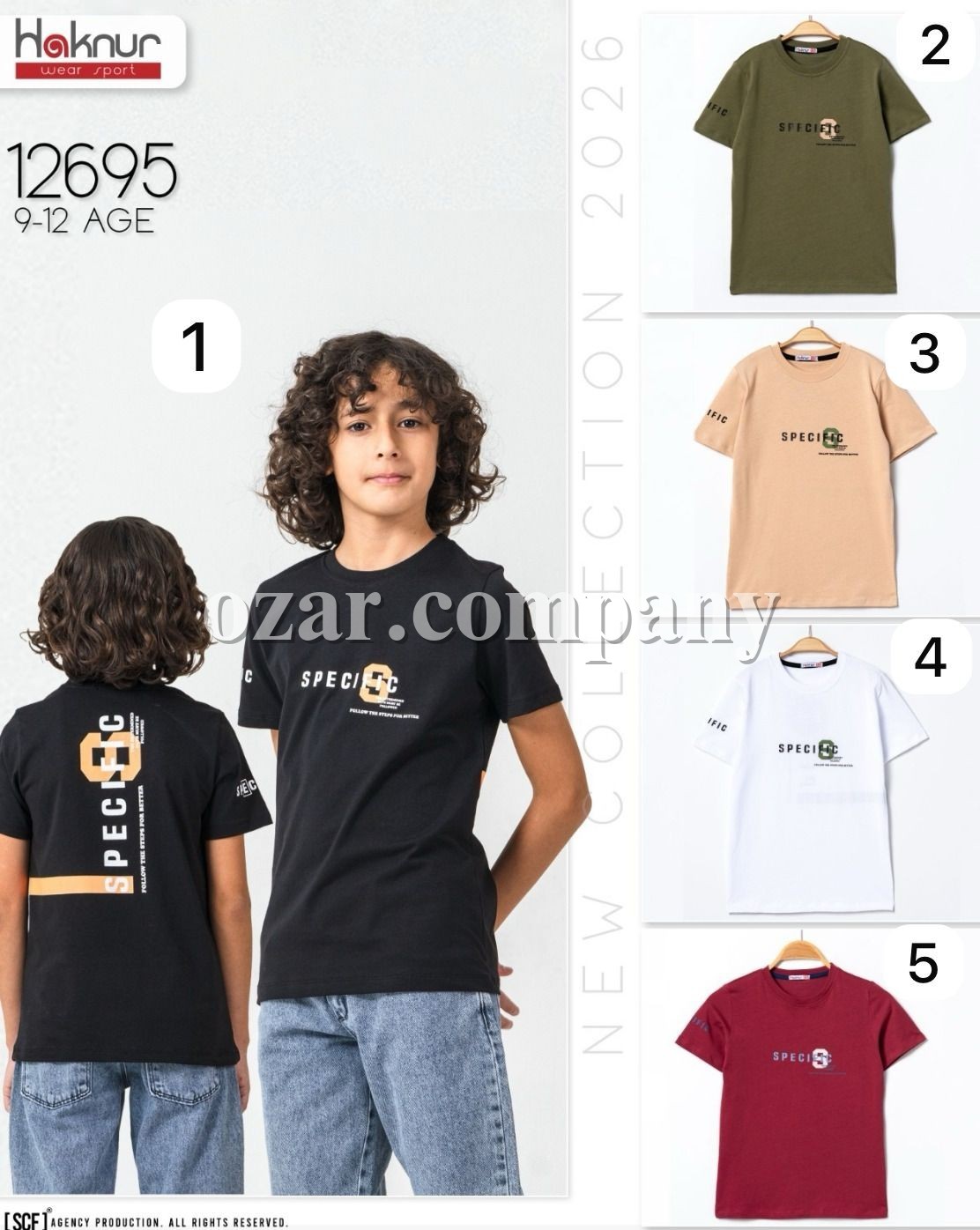 Футболка Для Мальчика Haknur (9-10-11-12лет)