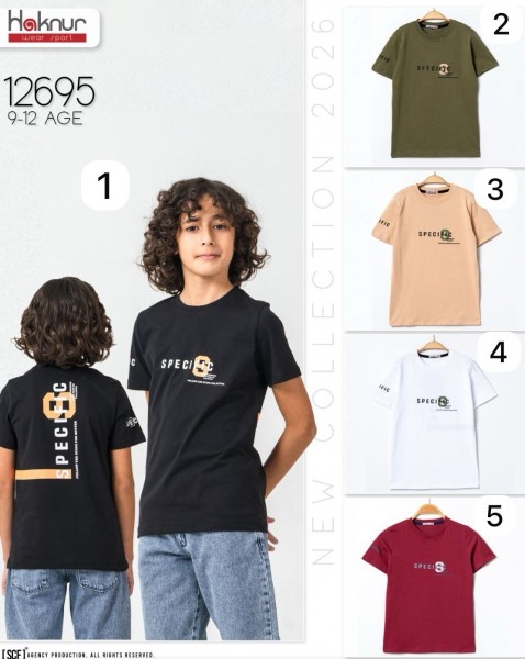 Футболка Для Мальчика Haknur (9-10-11-12лет)