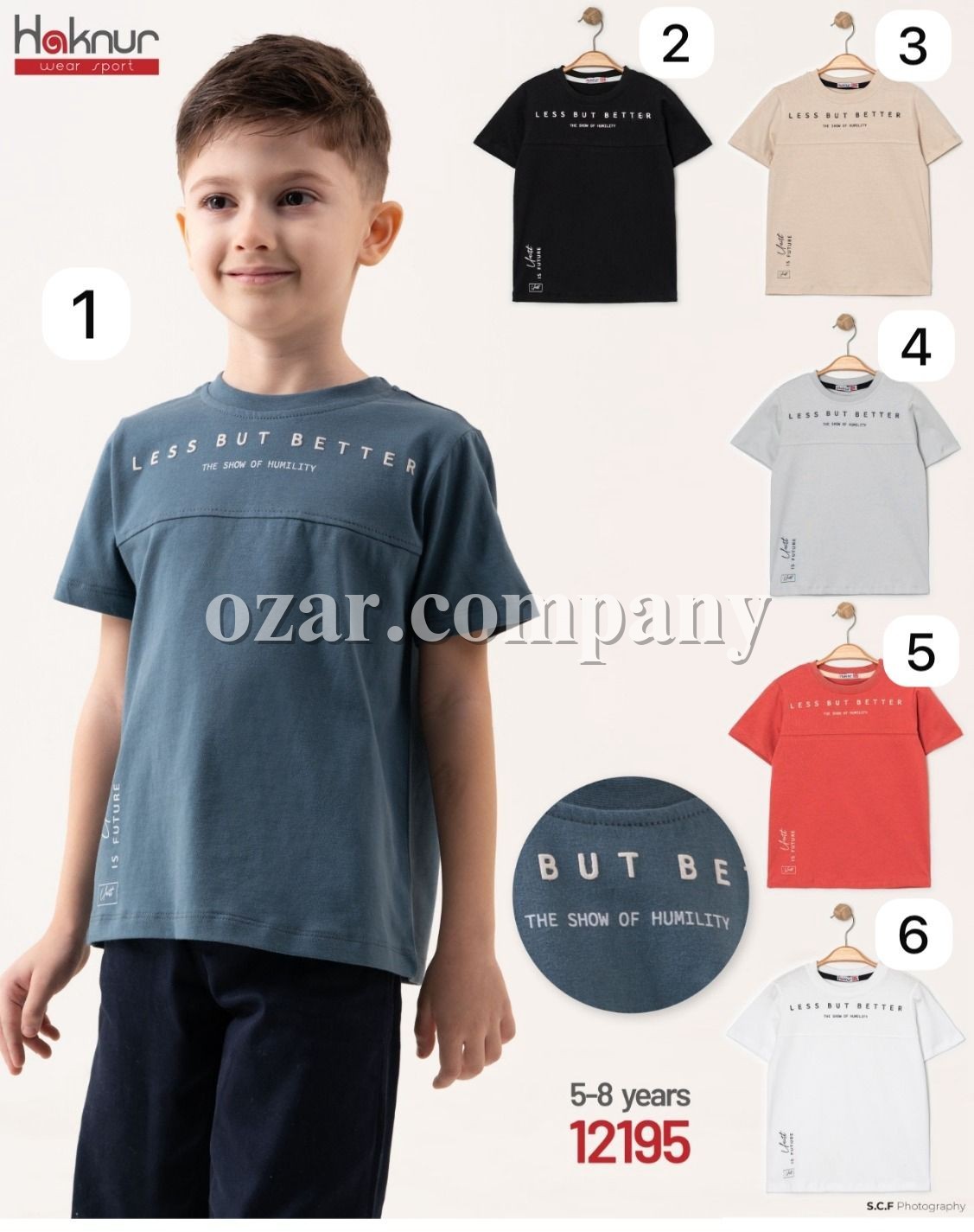 Футболка Для Мальчика Haknur (5-6-7-8лет) 