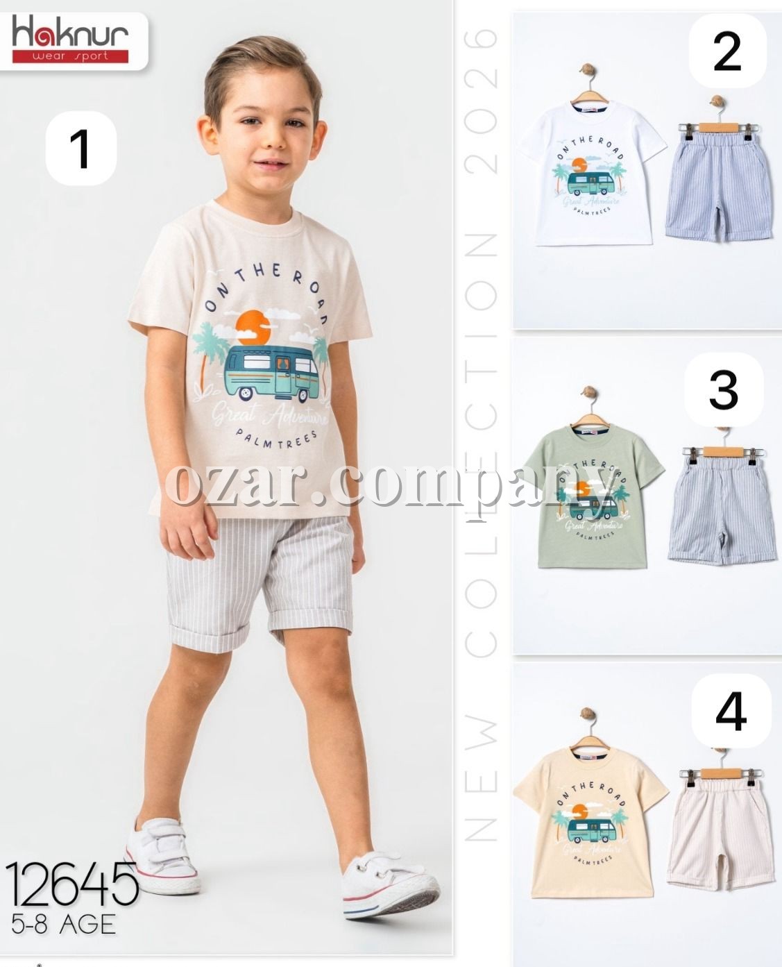 Костюм Для Мальчика Haknur (5-6-7-8лет) 