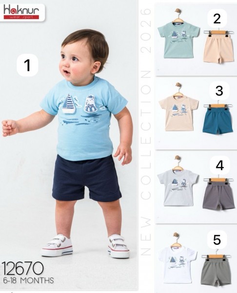 Костюм Для Мальчика Haknur (6-9-12-18мес.)