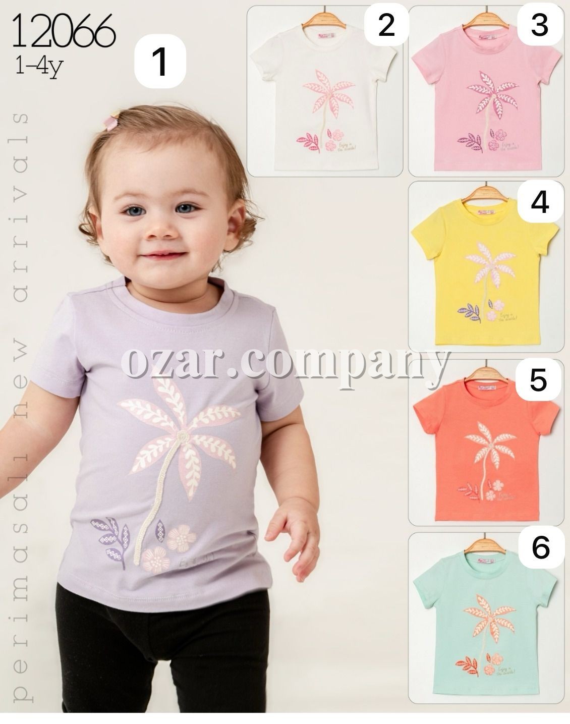 Футболка Для Девочки Peri Masali (1-2-3-4лет) 