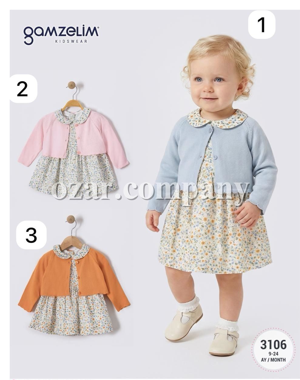 Платье Для Девочки Gamzelim (9-12-18-24мес.)