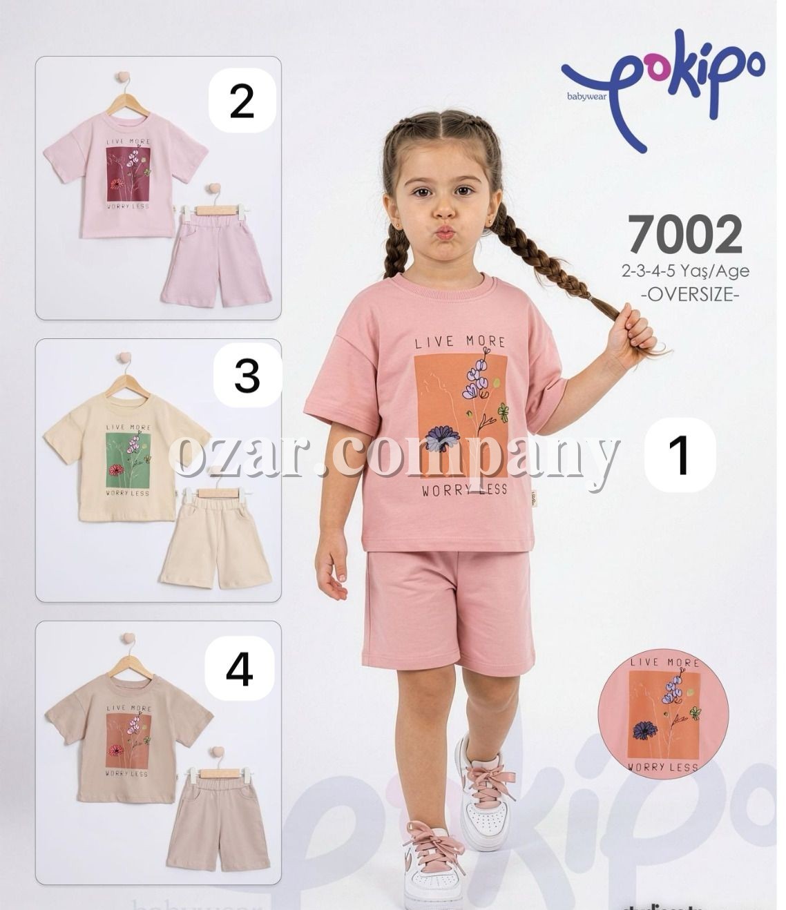 Костюм Для Девочки Pokipo (2-3-4-5лет)