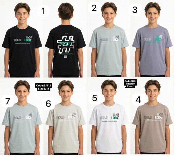 Футболка Для Мальчика (8-9/9-10/10-11/11-12/12-13/13-14лет) 