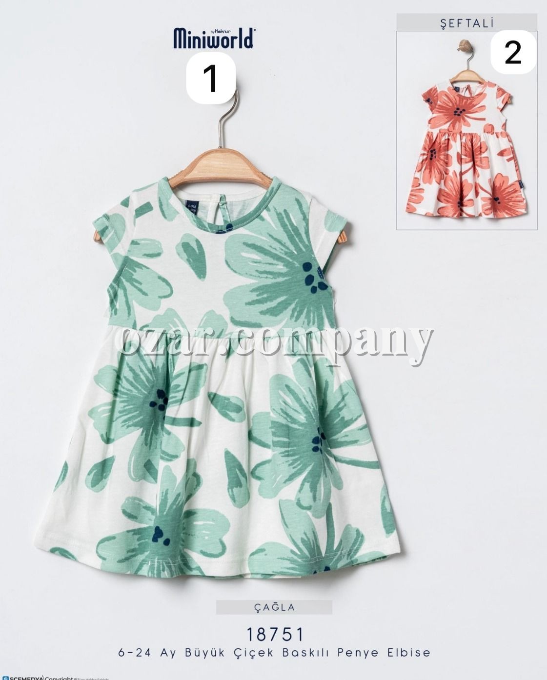 Платье Для Девочки Miniworld (6-12-18-24мес.)