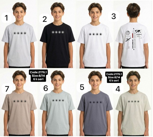 Футболка Для Мальчика (8-9/9-10/10-11/11-12/12-13/13-14лет) 