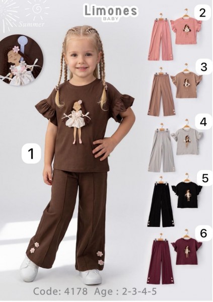 Костюм Для Девочки Limones (2-3-4-5лет)