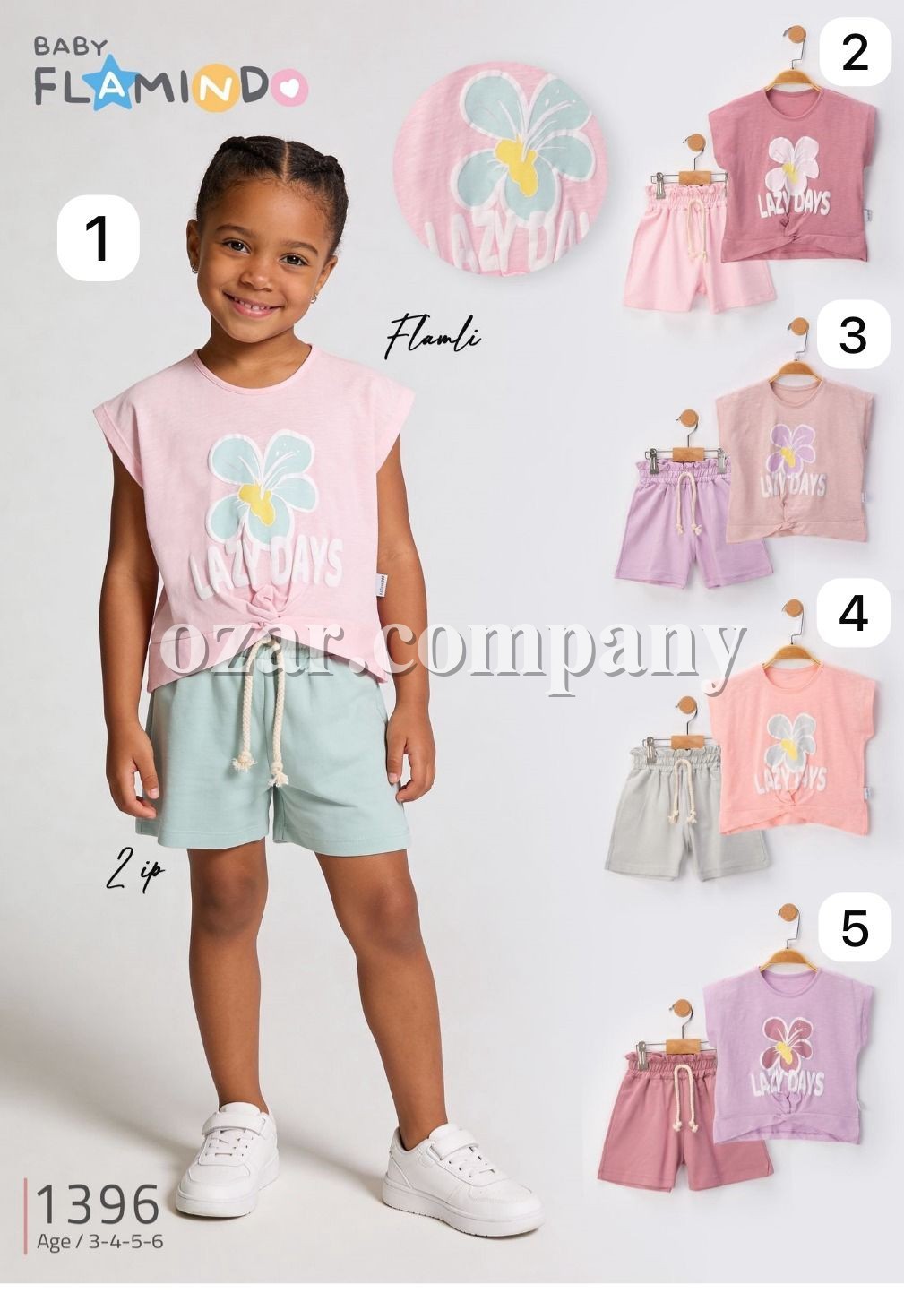 Костюм Для Девочки Flamindo (3-4-5-6лет) 