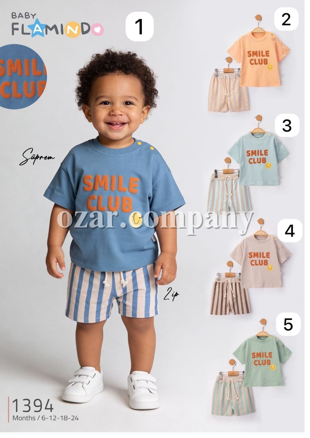 Костюм Для Мальчика Flamindo (6-12-18-24мес.)