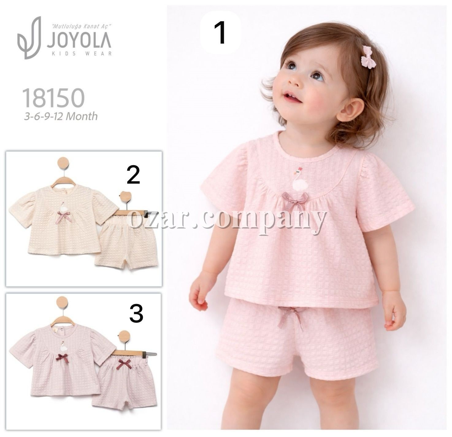 Костюм Для Девочки Joyola (3-6-9-12мес.)