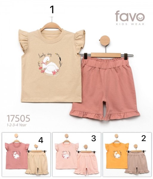 Костюм Для Девочки Favo (1-2-3-4лет) 