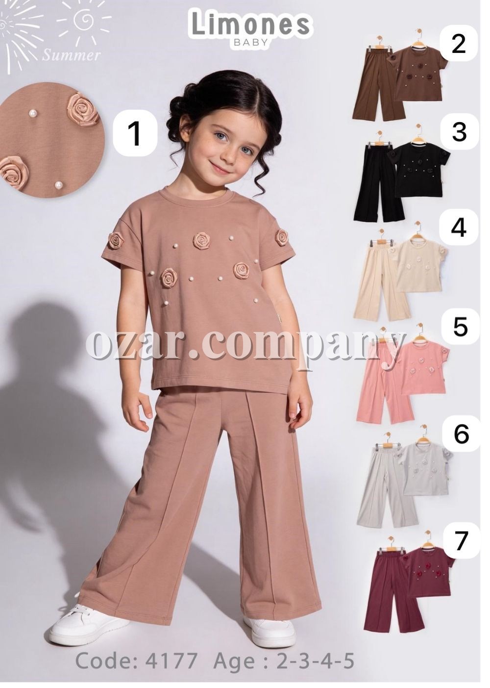 Костюм Для Девочки Limones (2-3-4-5лет)