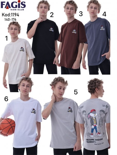 Футболка Для Мальчика Fagis (10-12-14-16лет) 