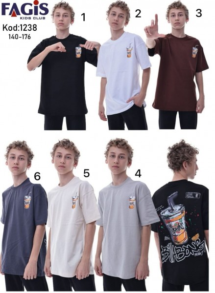 Футболка Для Мальчика Fagis (10-12-14-16лет) 