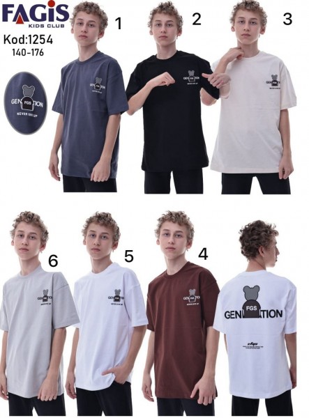 Футболка Для Мальчика Fagis (10-12-14-16лет) 