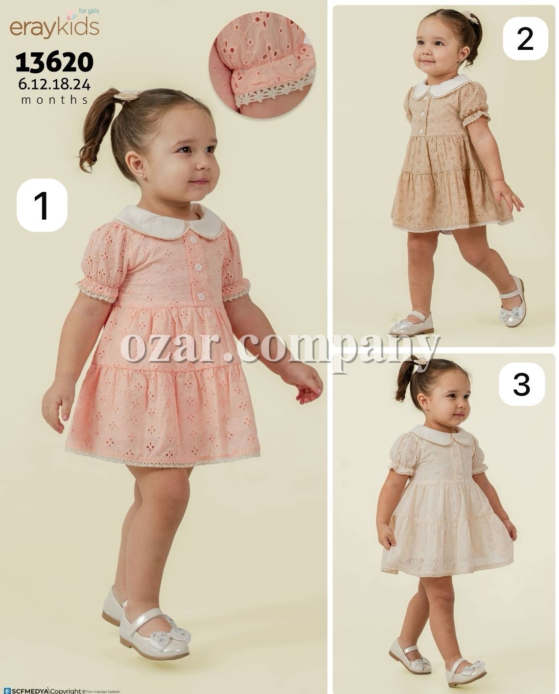 Платье Для Девочки Eray Kids (6-9/9-12/12-18/18-24мес.)