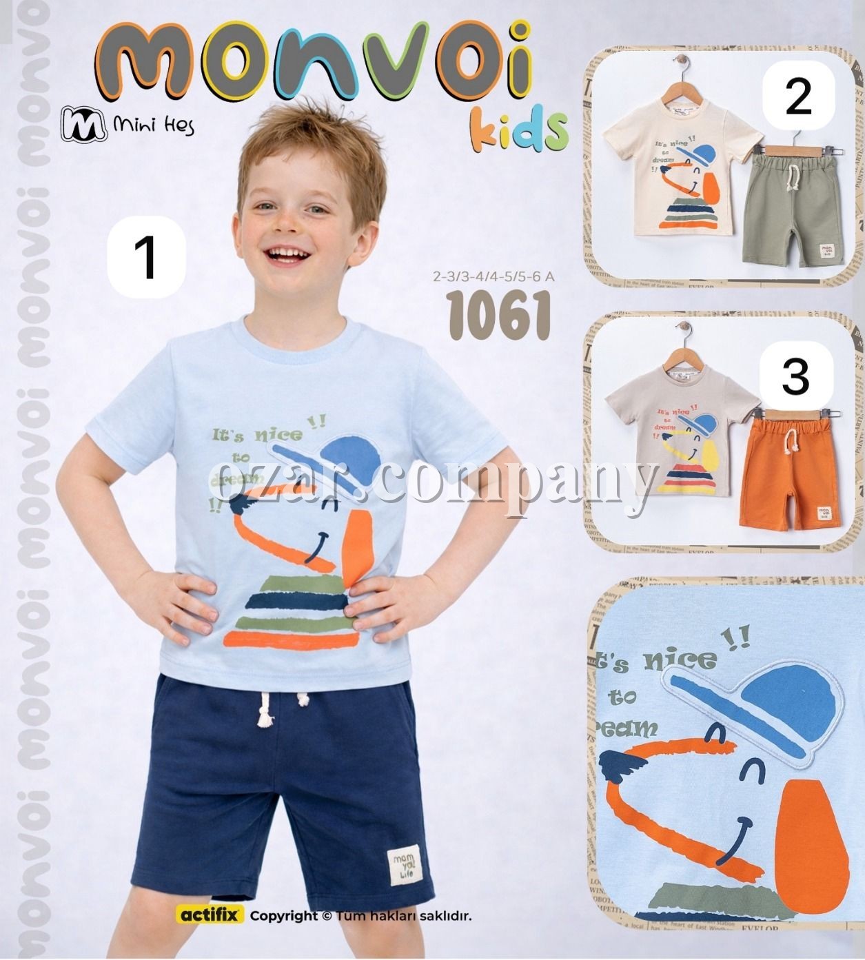 Костюм Для Мальчика Monvoi Kids (2-3-4-5лет)