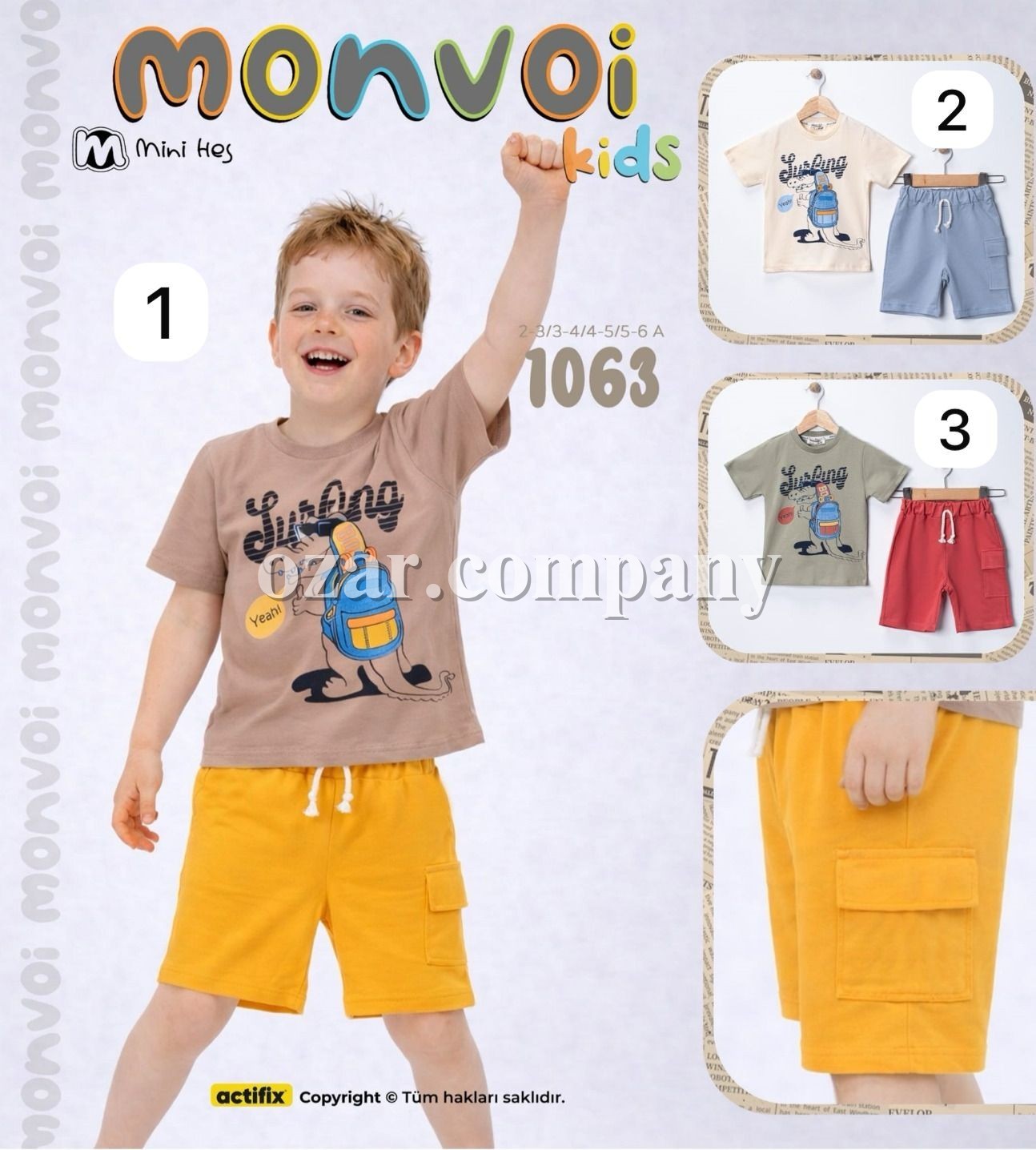 Костюм Для Мальчика Monvoi Kids (2-3-4-5лет)