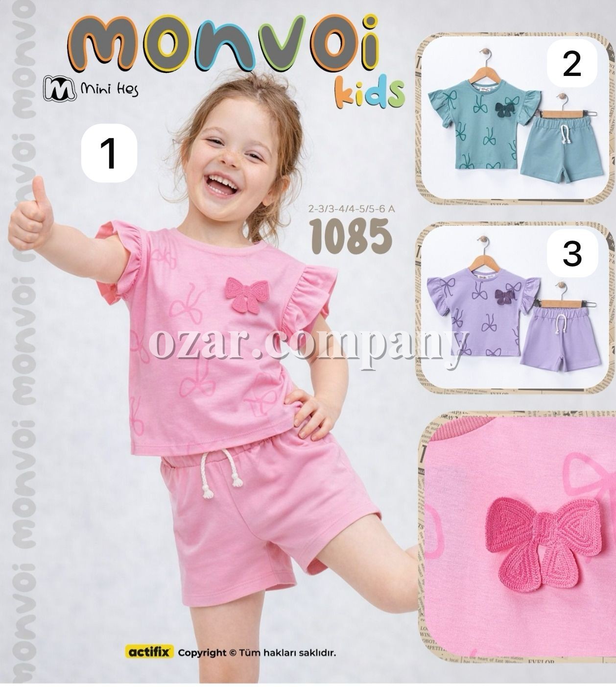 Костюм Для Девочки Monvoi Kids (2-3-4-5лет)