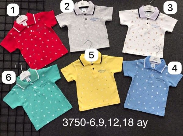 Футболка Для Мальчика Algiy Mini (6-9-12-18мес.)