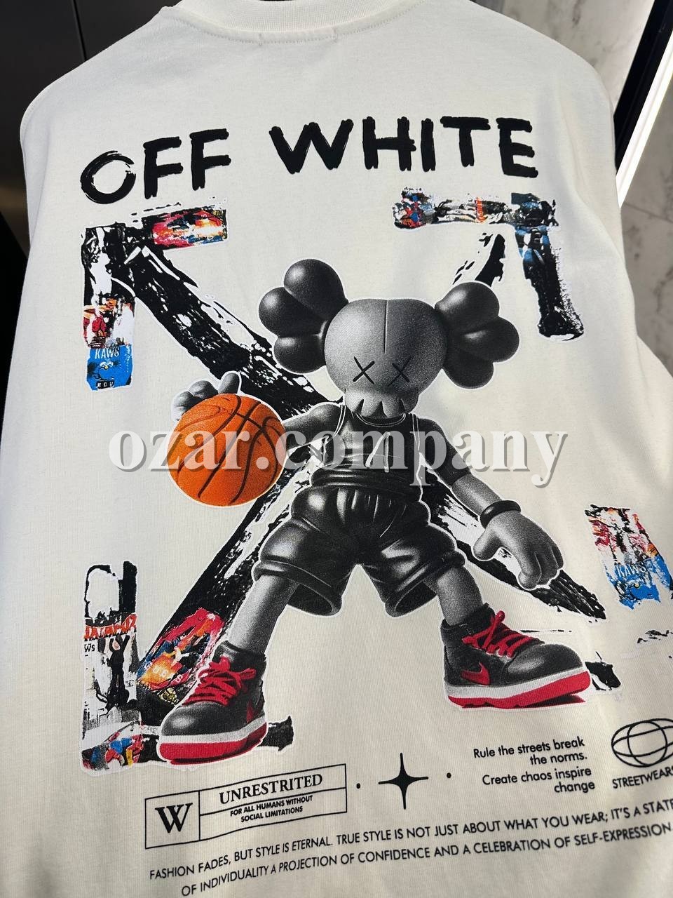 Мужская Футболка Off-White