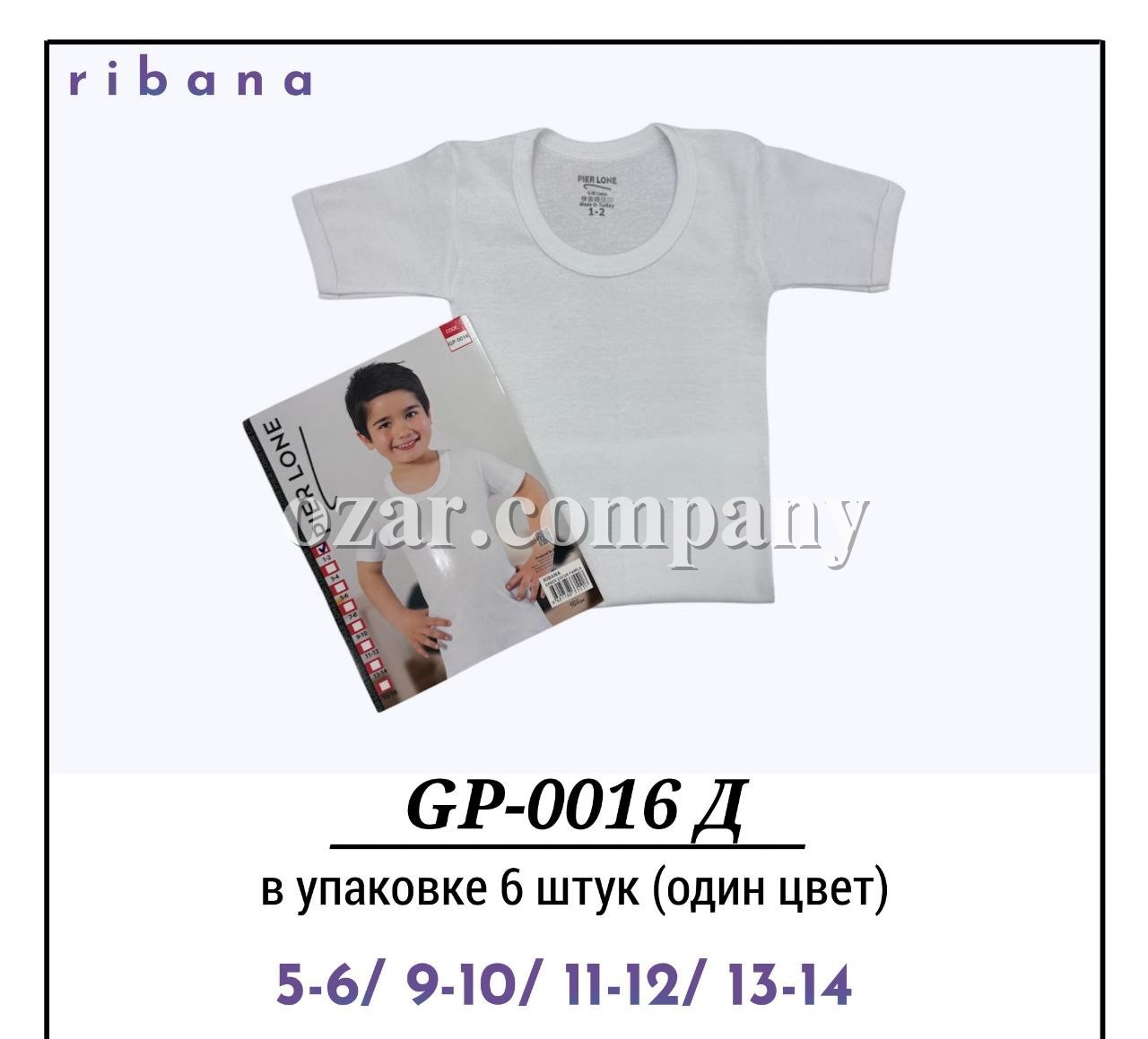 Футболка Для Мальчика Pier Lone (5-6/9-10/11-12/13-14лет)