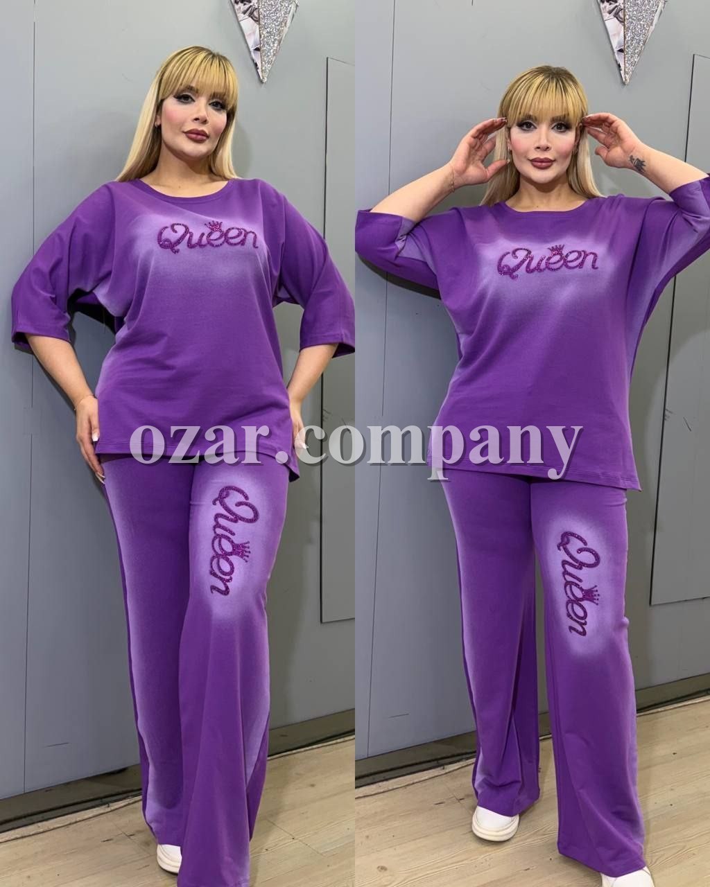 Женский Трикотажны Костюм Amar Fashion (Большие размеры)