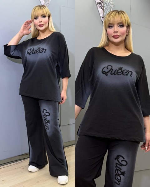 Женский Трикотажны Костюм Amar Fashion (Большие размеры)