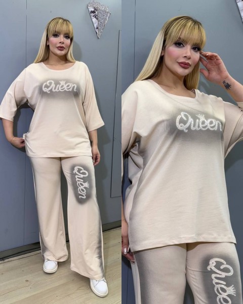 Женский Трикотажны Костюм Amar Fashion (Большие размеры)