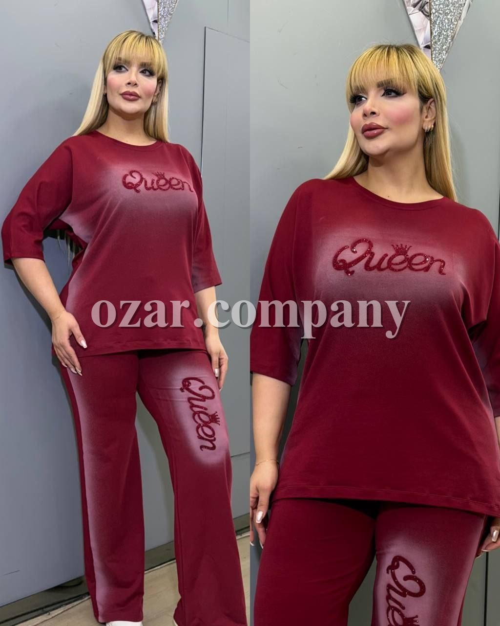 Женский Трикотажны Костюм Amar Fashion (Большие размеры)