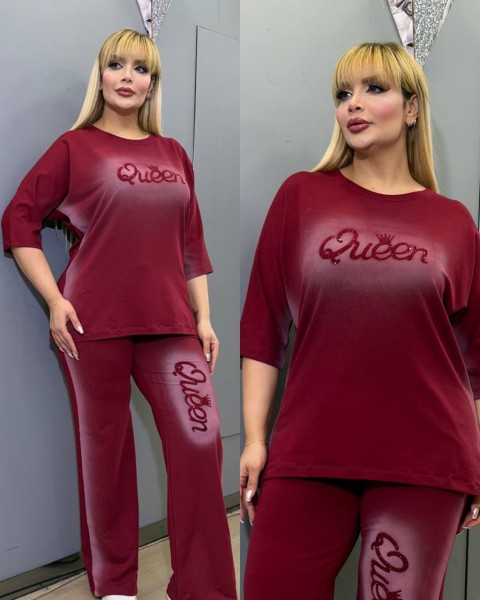 Женский Трикотажны Костюм Amar Fashion (Большие размеры)