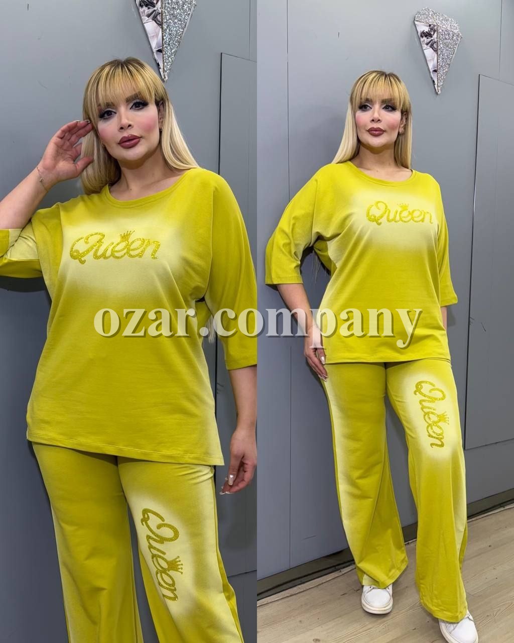 Женский Трикотажны Костюм Amar Fashion (Большие размеры)