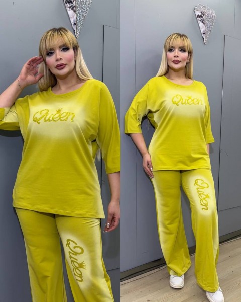 Женский Трикотажны Костюм Amar Fashion (Большие размеры)