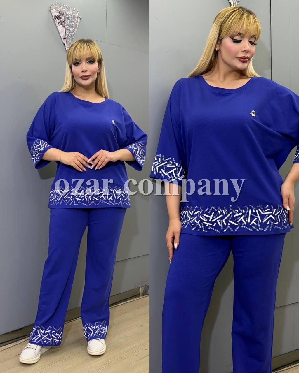 Женский Трикотажны Костюм Amar Fashion (Большие размеры)