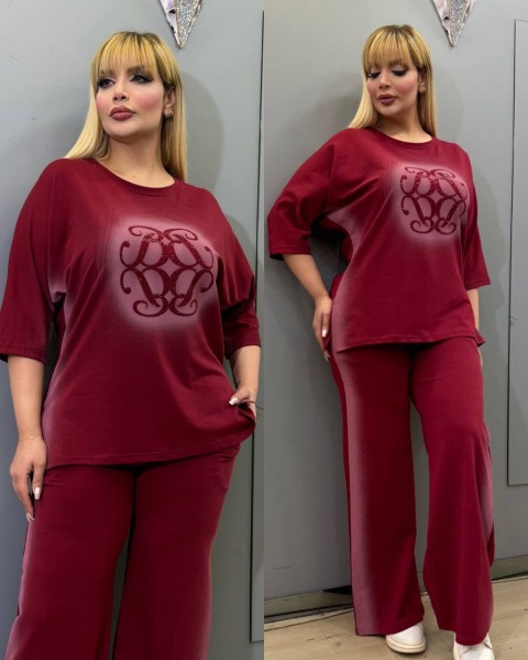 Женский Трикотажны Костюм Amar Fashion (Большие размеры)