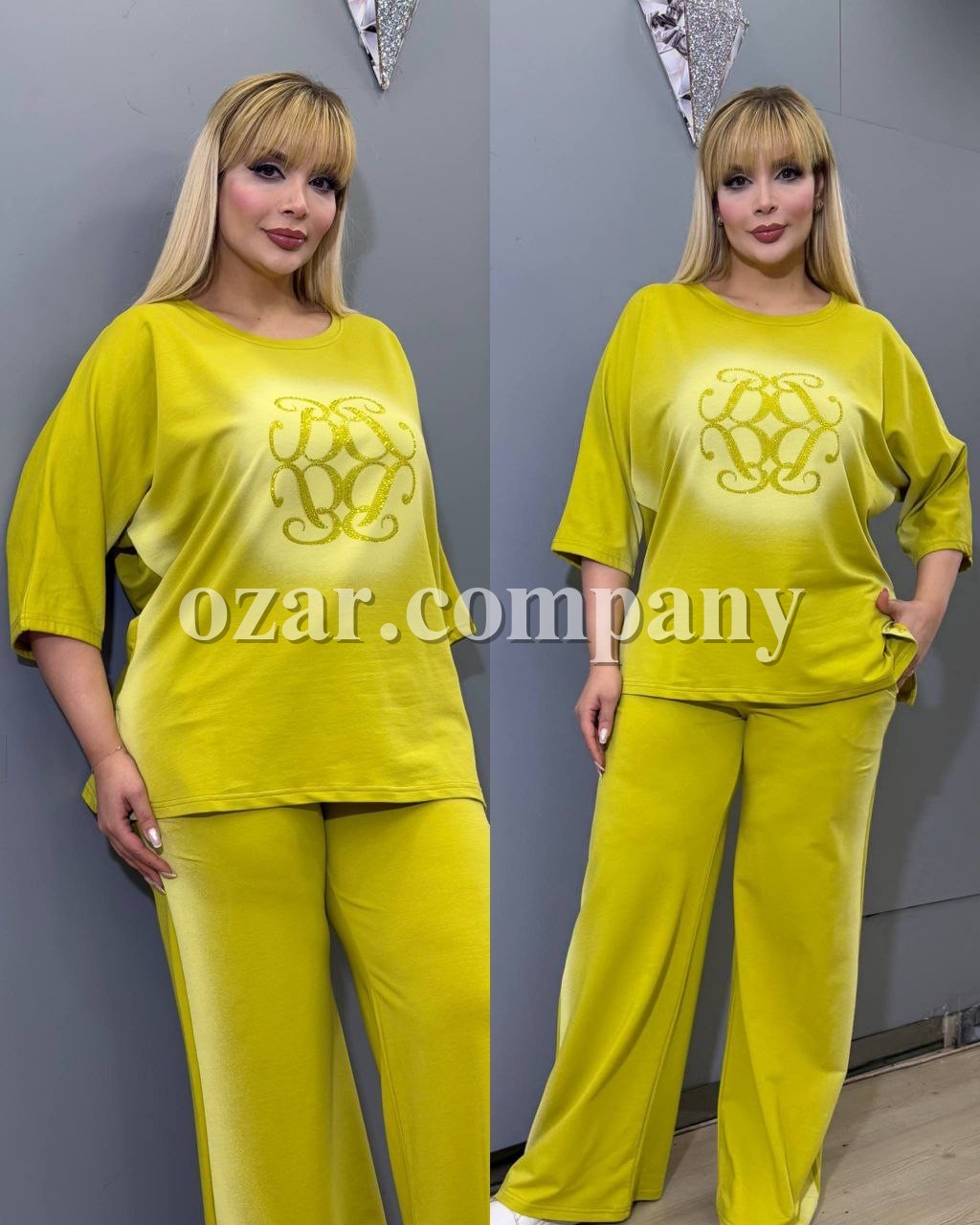 Женский Трикотажны Костюм Amar Fashion (Большие размеры)