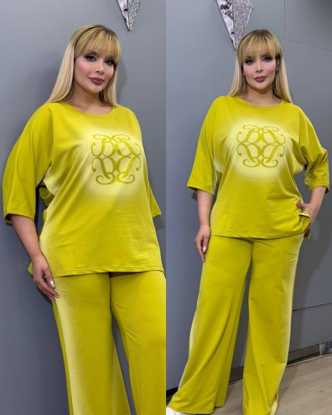 Женский Трикотажны Костюм Amar Fashion (Большие размеры)