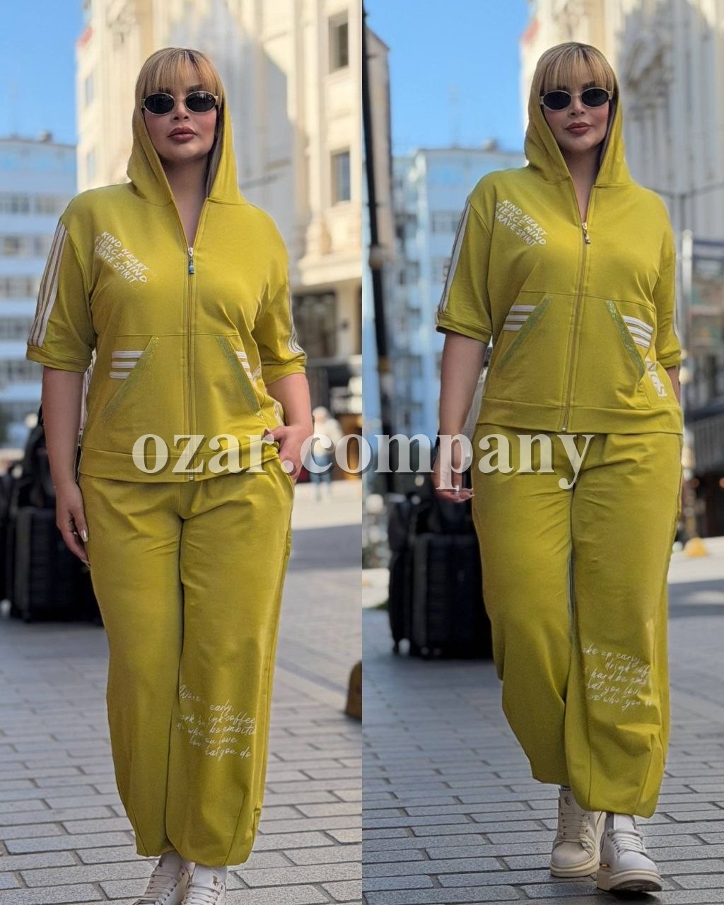 Женский Трикотажны Костюм Amar Fashion (Большие размеры)