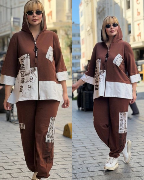 Женский Трикотажны Костюм Amar Fashion (Большие размеры)