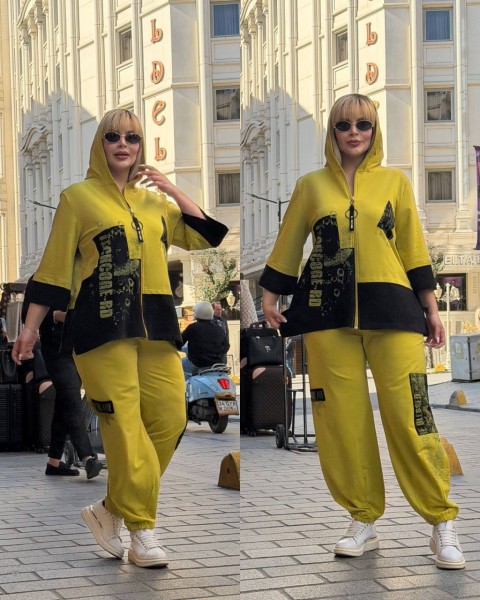 Женский Трикотажны Костюм Amar Fashion (Большие размеры)