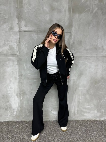 Женский Брендовый Трикотажный Костюм Тройка ALO