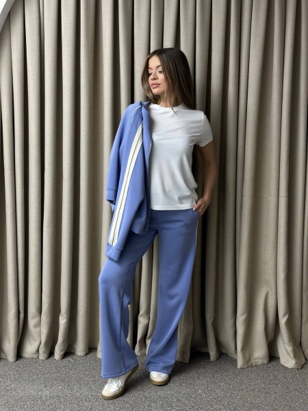 Женский Брендовый Трикотажный Костюм Тройка ALO