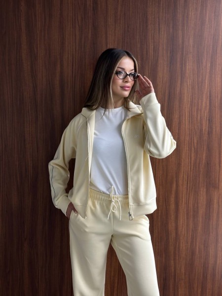 Женский Брендовый Трикотажный Костюм Тройка ALO