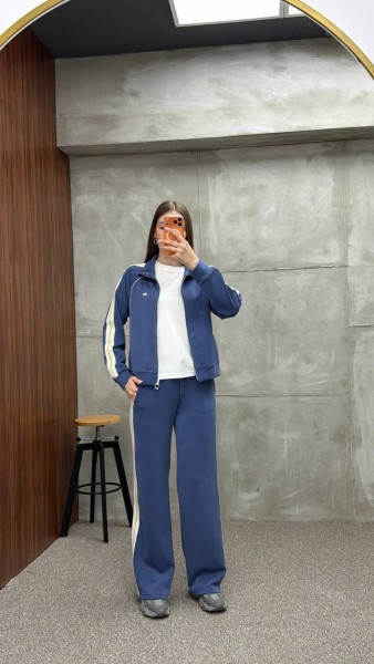 Женский Брендовый Трикотажный Костюм Тройка ALO