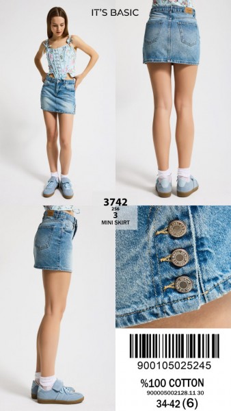 Женская Джинсовая Юбка ITS Basic 