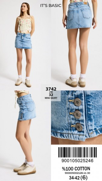 Женская Джинсовая Юбка ITS Basic 