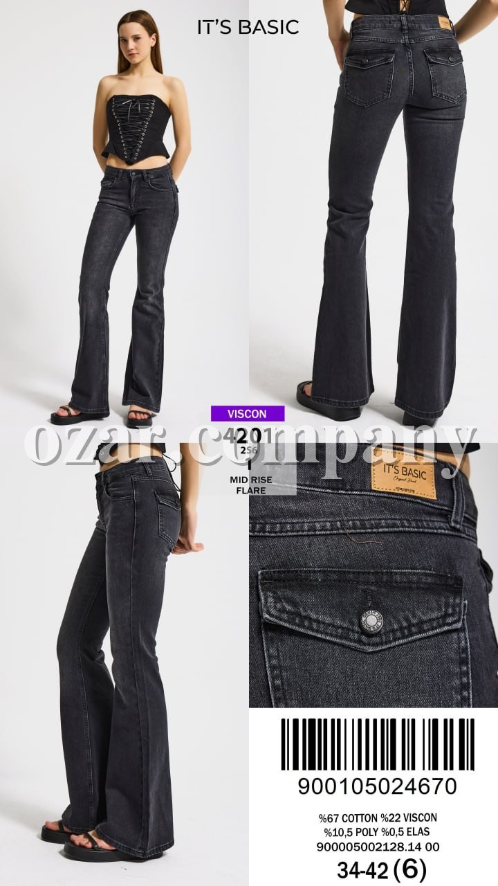 Женские Джинсы ITS Basic  