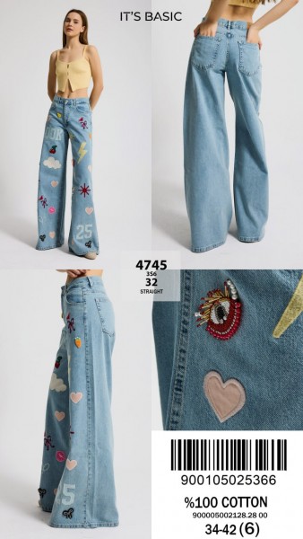 Женские Джинсы ITS Basic  