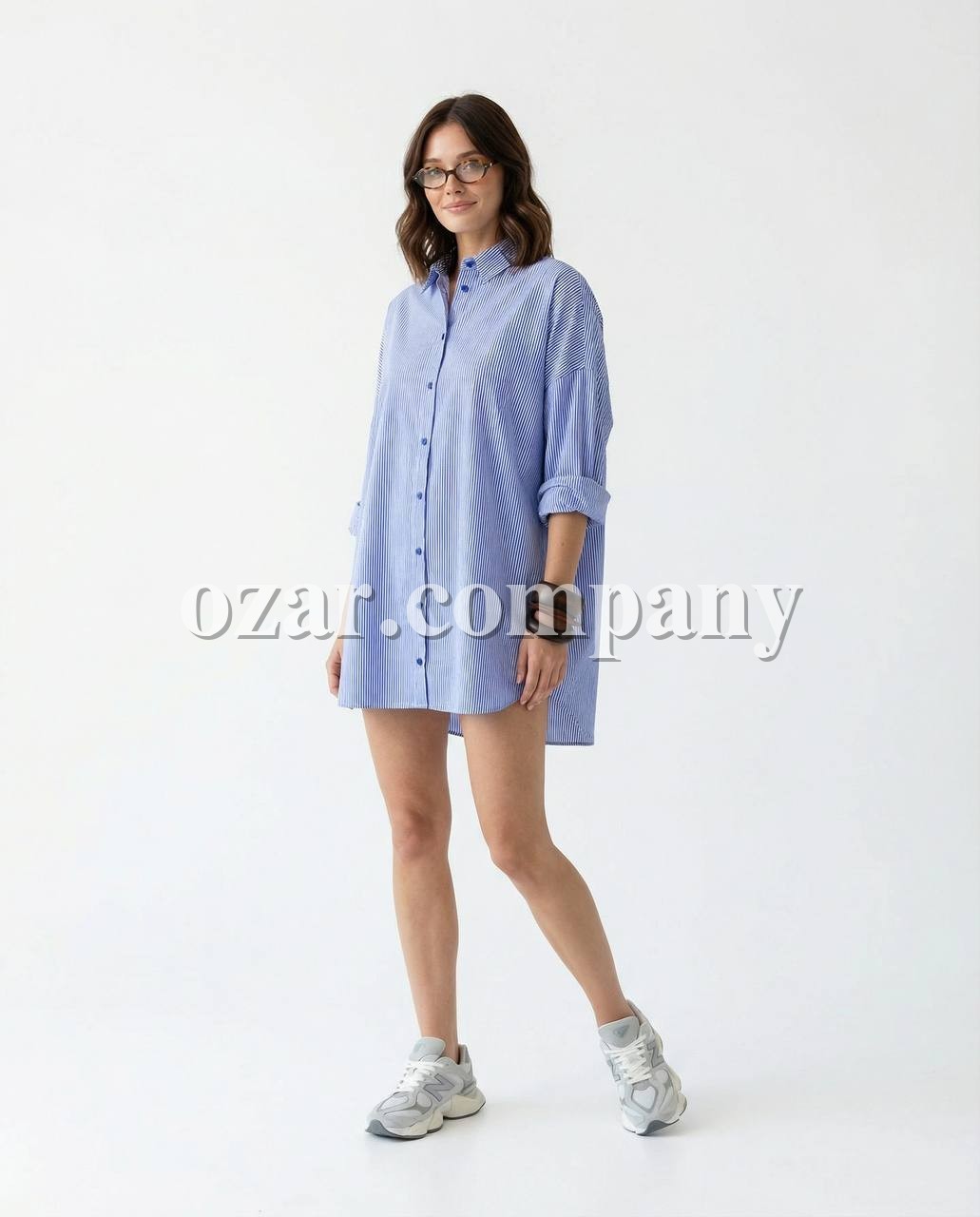 Женское Рубашка Fame